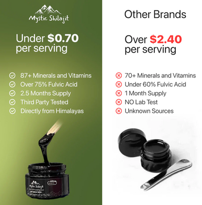 Resina Pura de Shilajit