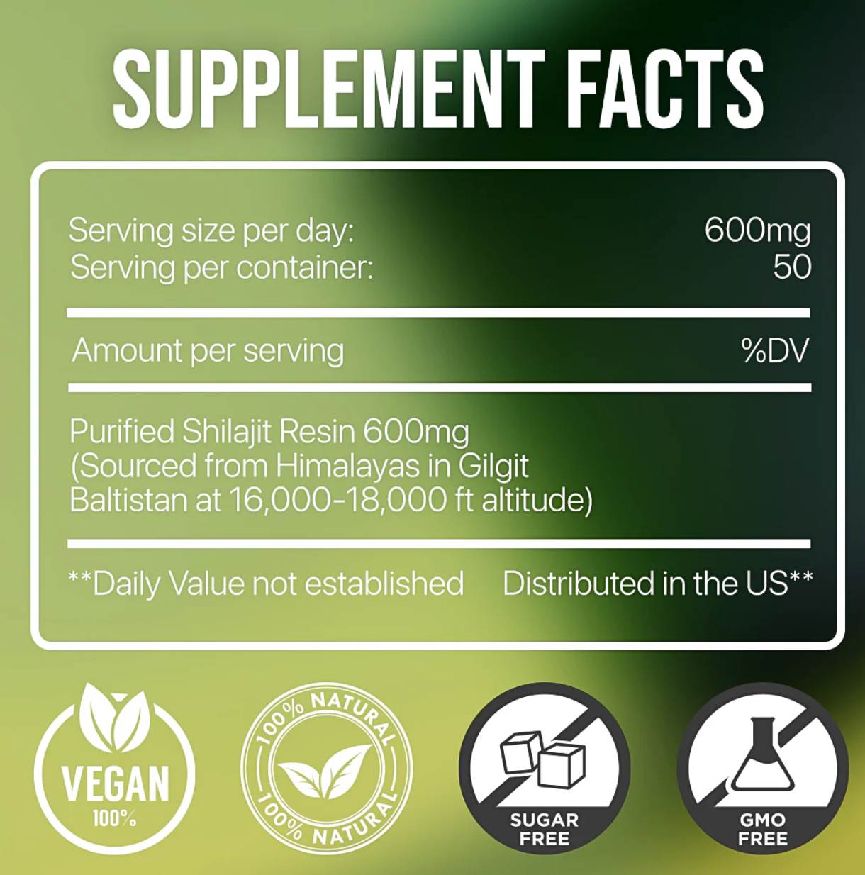 Resina Pura de Shilajit